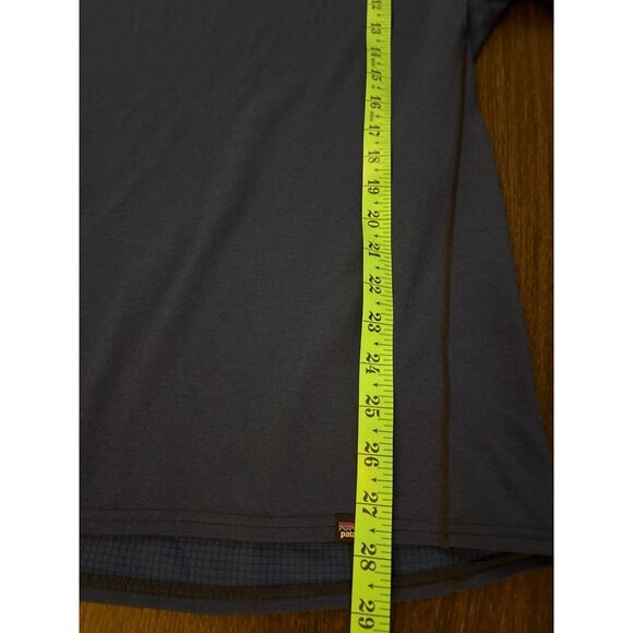 Patagonia Men's Blue Long Sleeve Capilene Midweight Base Layer Size Large - Picture 7 of 7